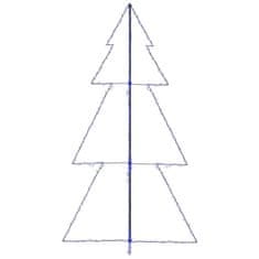 Vidaxl Novoletna jelka stožec 300 LED lučk notranje/zunanja 120x220 cm