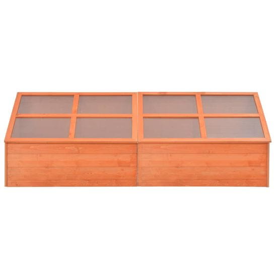 Vidaxl Rastlinjak iz lesa 180x57x62 cm