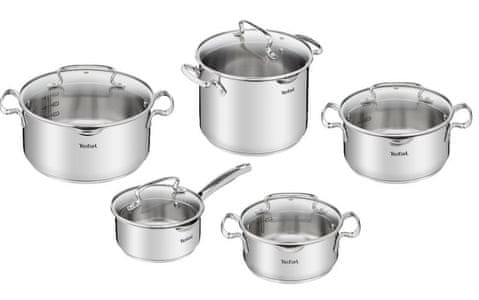 Tefal komplet posod Duetto+ G719SA55, 10 kosov