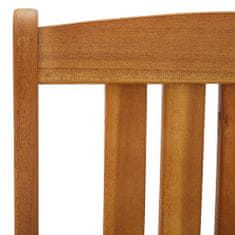 Greatstore Režiserski stoli 4 kosi trden akacijev les