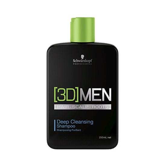 Schwarzkopf Prof. Moški (Deep Clean sing Shampoo) 3D