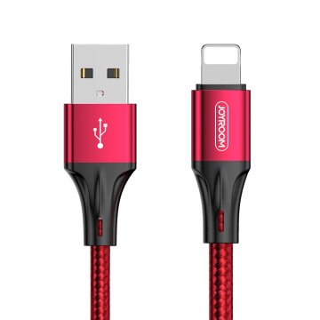 Joyroom usb - lightning kabel 3 a 1 m rdeč (s-1030n1)