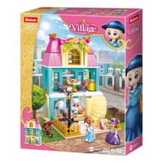 Sluban Girls Dream Village M38-B0875 Dvonadstropna hiša s podstrešjem