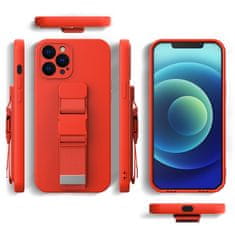 slomart etui iz vrvi gel vrvica z vrvico za torbico za verižico samsung galaxy a52s 5g / a52 5g / a52 4g rdeča