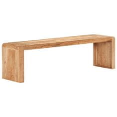 Vidaxl Klop 160x38x45 cm trden akacijev les