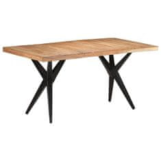 Vidaxl Jedilna miza 160x80x76 cm trden akacijev les