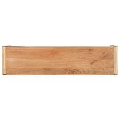 Vidaxl Klop 160x38x45 cm trden akacijev les
