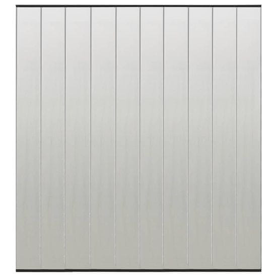 Greatstore Mrežasta zavesa za vrata proti mrčesu 10-delna črna 240x240 cm