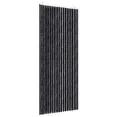 Vidaxl Zavesa proti mrčesu iz šenilje 90x220 cm antracitna