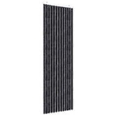 Vidaxl Zavesa proti mrčesu iz šenilje 56x185 cm antracitna