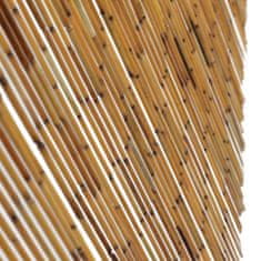 Greatstore Komarnik za vrata iz bambusa 100x220 cm