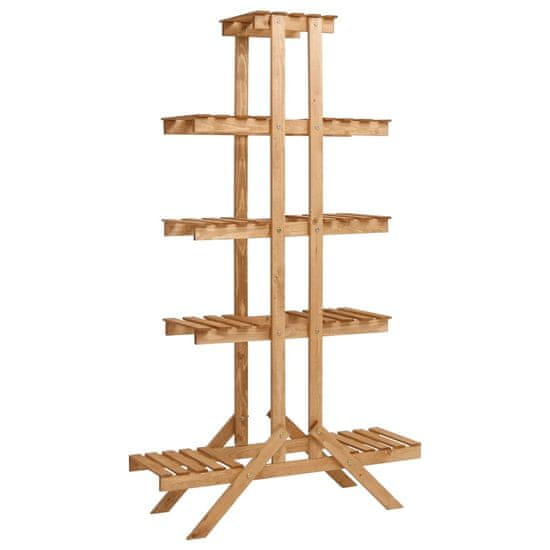 Vidaxl Stojalo za rastilne 83x25x142 cm les jelke