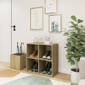 Vidaxl vidaXL Omarica za čevlje sonoma hrast 105x35,5x70 cm