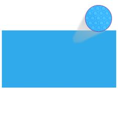 shumee Pokrivalo za bazen modro 488x244 cm PE