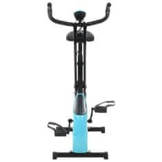 Vidaxl Magnetno sobno kolo X-Bike z merilnikom pulza črno in modro