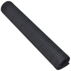 Vidaxl Bambusov pogrinjek 6 kosov 30x45 cm črne barve