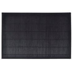 Vidaxl Bambusov pogrinjek 6 kosov 30x45 cm črne barve