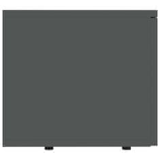 Greatstore TV omarica siva 80x34x30 cm iverna plošča