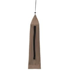 Vidaxl Kamp postelja 180x60x19 cm oksford blago in jeklo taupe