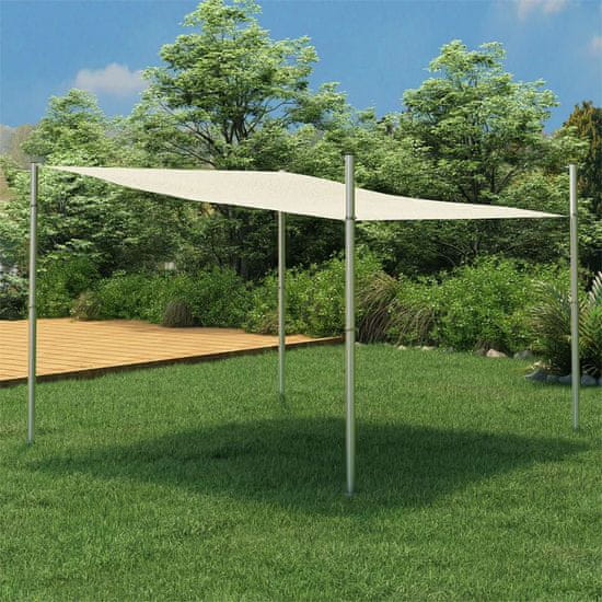 Vidaxl Palica za senčno jadro 200 cm nerjaveče jeklo