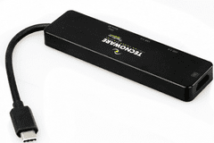 Tecnoware USB-C hub, 5 v 1, HDMI, čitalnik kartic (FHUB17693)