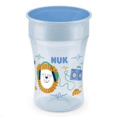 Nuk čarobna skodelica s pokrovom 230ml, modra