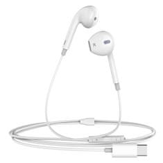 Mcdodo MCDODO ELEMENT ŽIČNE SLUŠALKE USB TYPE-C BELE BARVE