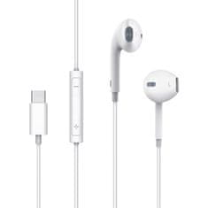 Mcdodo MCDODO ELEMENT ŽIČNE SLUŠALKE USB TYPE-C BELE BARVE