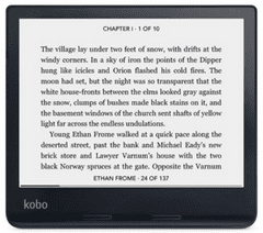 Kobo Sage e-bralnik, 8, na dotik, 32 GB WiFi, črn (KO-N778-KU-BK-K-EP)
