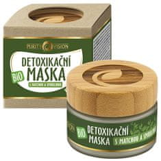 Purity Vision Bio Detox maska z matcho in spirulino 40 ml
