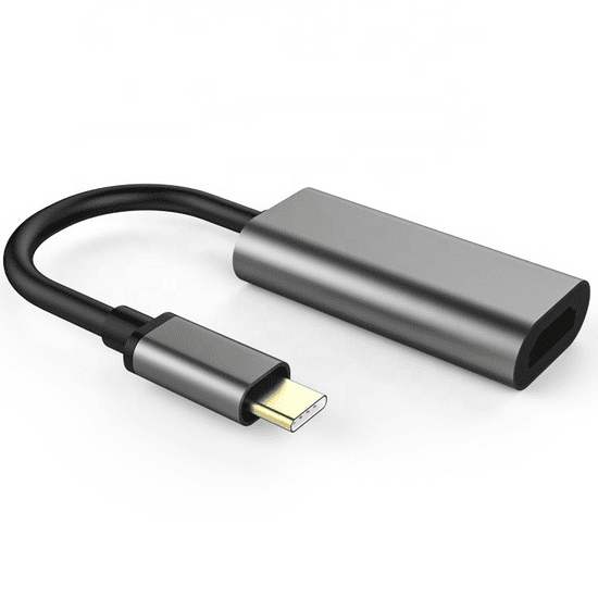 CO2 Co2 USB-C na HDMI 4K adapterski kabel Space Gray CO2-0112