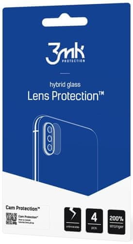 3MK zaščitno hibridno steklo za zadnjo kamero za Xiaomi Redmi Note 10s