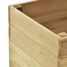 Vidaxl Visoka greda 100x50x54 cm impregnirana borovina
