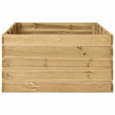 Vidaxl Visoka greda 200x100x54 cm impregnirana borovina