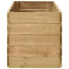 Vidaxl Visoka greda 200x50x54 cm impregnirana borovina