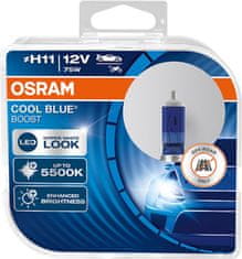 Osram Cool Blue Boost H11 12V 75W 62211CBB-HCB - 2KS