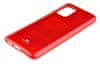 Goospery Jelly ovitek za Xiaomi Mi 10 / 10 Pro, silikonski, rdeč
