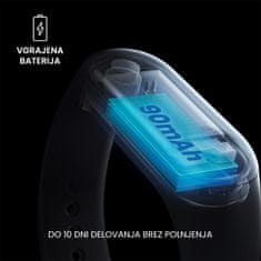 Forever FitBand SB-50 pametna zapestnica, Bluetooth 5.0, aplikacija, vodoodporna IP65, roza