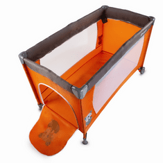 Coccolle Prenosna postelja Siesta Oranžno rdeča