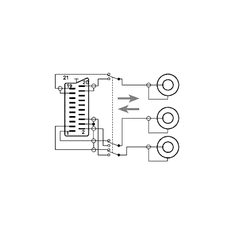 MaxTrack Adapter SCART / 3x RCA s stikalom