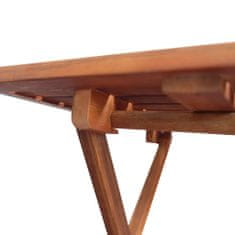 Greatstore Bistro miza 46x46x47 cm trden akacijev les