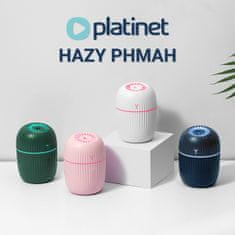 Platinet Hazy PHMAH vlažilec zraka + LED osvetlitev, časovnik, bele barve