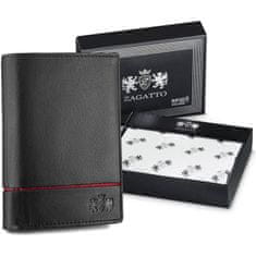 ZAGATTO Moška denarnica ZG-N4-F5 RFID BLACK-RED