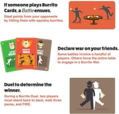 Exploding Kittens igra s kartami Throw Throw Burrito angleška izdaja