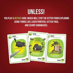 Exploding Kittens igra s kartami Exploding Kittens angleška izdaja