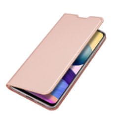 Dux Ducis Skin Pro knjižni kožené ovitek za Xiaomi Redmi Note 10 5G / Poco M3 Pro, roza