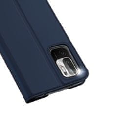 Dux Ducis Skin Pro knjižni kožené ovitek za Xiaomi Redmi Note 10 5G / Poco M3 Pro, modra