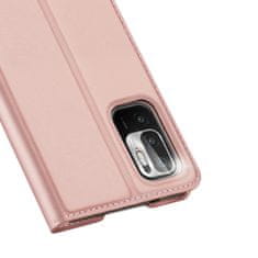 Dux Ducis Skin Pro knjižni kožené ovitek za Xiaomi Redmi Note 10 5G / Poco M3 Pro, roza