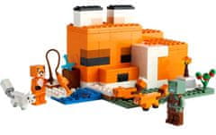 LEGO Minecraft 21178 Lisičji brlog