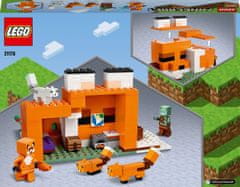 LEGO Minecraft 21178 Lisičji brlog